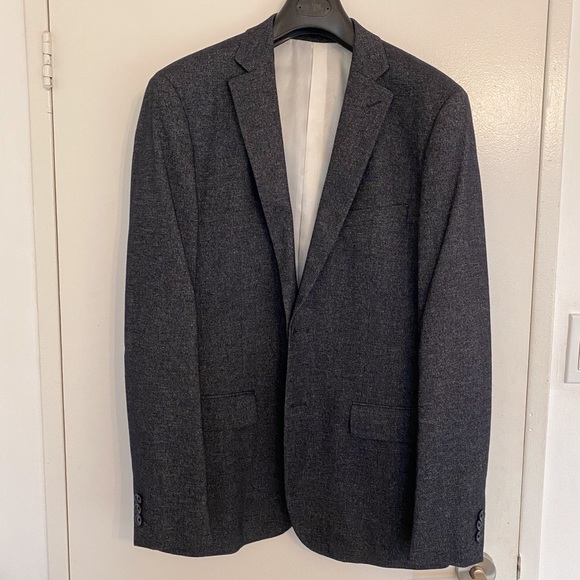 Haight and Ashbury Blazer/ Suit Jacket Dark Gray - Picture 2 of 4